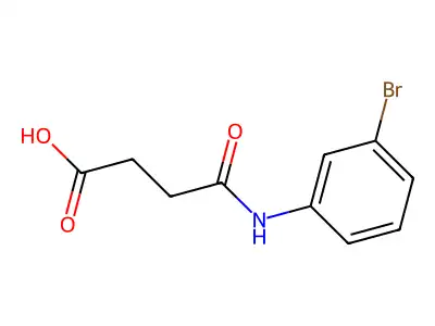 4-(3-Bromoanilino)-4-oxobutanoic acid structure