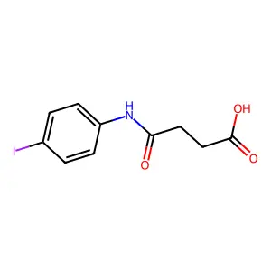 4'-Iodosuccinanilic acid structure
