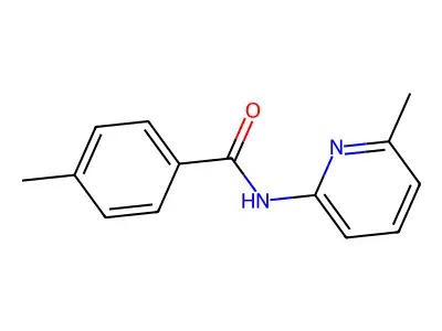 Benzamide, 4-methyl-N-(6-methyl-2-pyridinyl)- structure