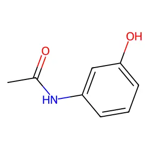 3-Hydroxyacetanilide structure