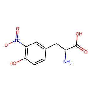 3-Nitro-L-tyrosine structure