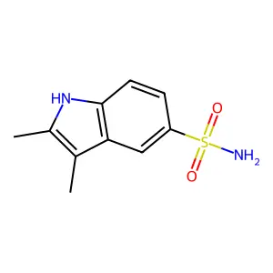 2,3-dimethyl-1H-indole-5-sulfonamide structure