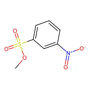 3-硝基苯磺酸甲酯 structure