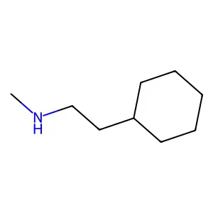 (2-环己基乙基)(甲基)胺 structure