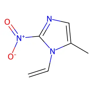 1H-Imidazole, 5-methyl-2-nitro-1-vinyl- structure