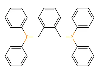 1,2-Bis(diphenylphosphinomethyl)benzene structure