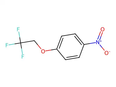 1-Nitro-4-(2,2,2-trifluoroethoxy)benzene structure