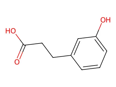 3-(3'-羟基苯基)丙酸 structure