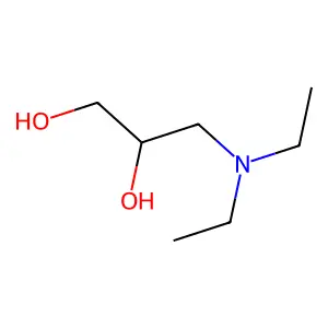 3-(Diethylamino)-1,2-propanediol structure