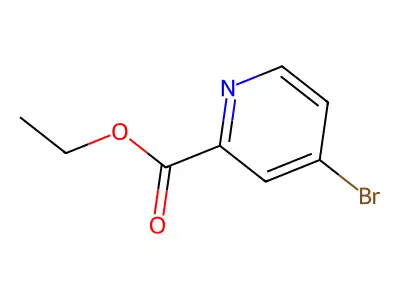 Ethyl 4-bromopyridine-2-carboxylate structure