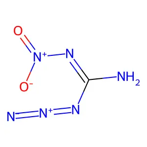 Nitroazidoformamidine structure