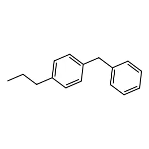 4-Propyldiphenylmethane structure
