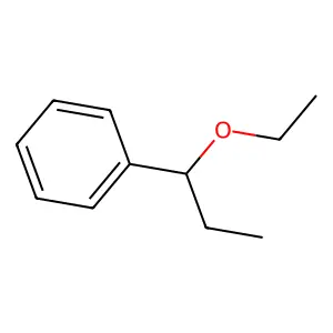 (1-Ethoxypropyl)benzene structure