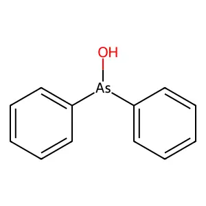 二苯基亚胂酸 structure