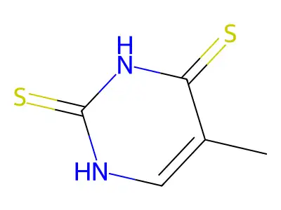 2,4-Dimercapto-5-Methylpyrimidine structure