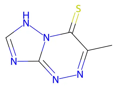 3-methyl-6H-[1,2,4]triazolo[5,1-c][1,2,4]triazine-4-thione structure