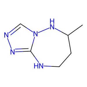 5H-1,2,4-Triazolo[4,3-b][1,2,4]triazepine, 6,7,8,9-tetrahydro-6-methyl- structure
