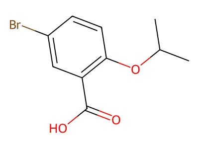 5-Bromo-2-isopropoxybenzoic acid structure