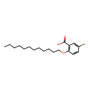 5-溴-2-(十二烷氧基)苯甲酸 structure