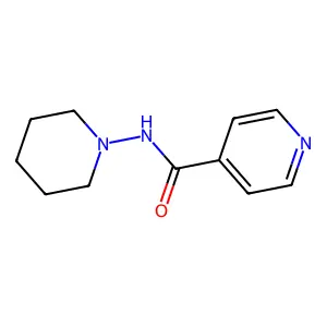 4-Pyridinecarboxamide, N-1-piperidinyl- structure