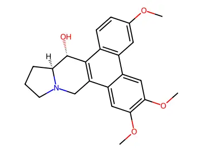 Tylophorinine structure