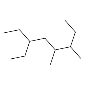 6-Ethyl-3,4-dimethyloctane structure