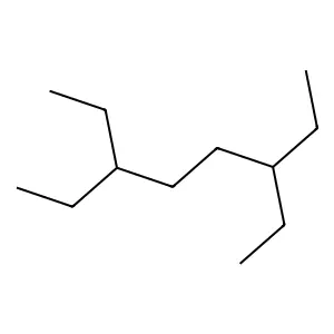 3,6-Diethyl-octane structure