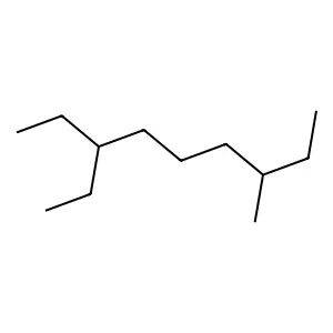 3-Methyl-7-ethyl-nonane structure