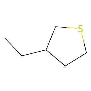 3-Ethylthiolane structure