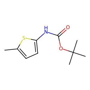 叔丁基-N-(5-甲基噻吩-2-基)氨基甲酸酯 structure