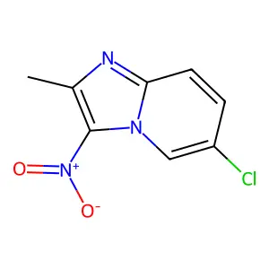 6-Chloro-2-methyl-3-nitroimidazo[1,2-a]pyridine structure