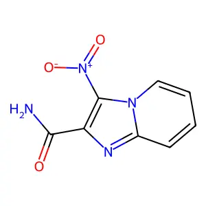 3-硝基咪唑并[1,2-a]吡啶-2-甲酰胺 structure