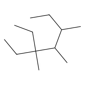 3-Ethyl-3,4,5-trimethylheptane structure