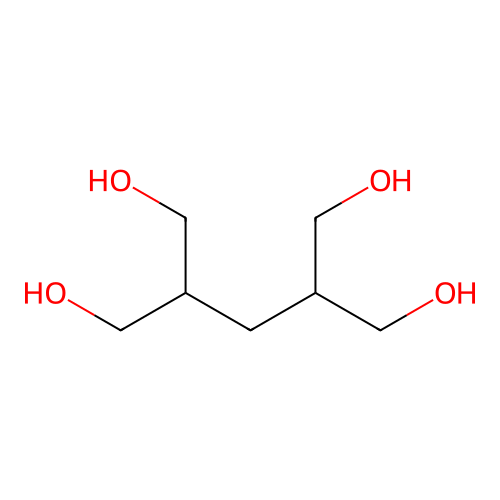 2,4-Bis(hydroxymethyl)pentane-1,5-diol structure