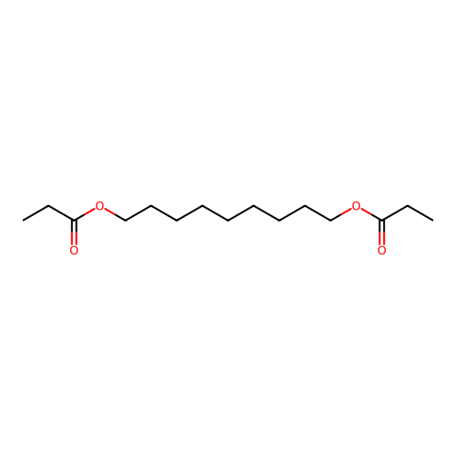 1,9-Nonanediol, dipropanoate structure