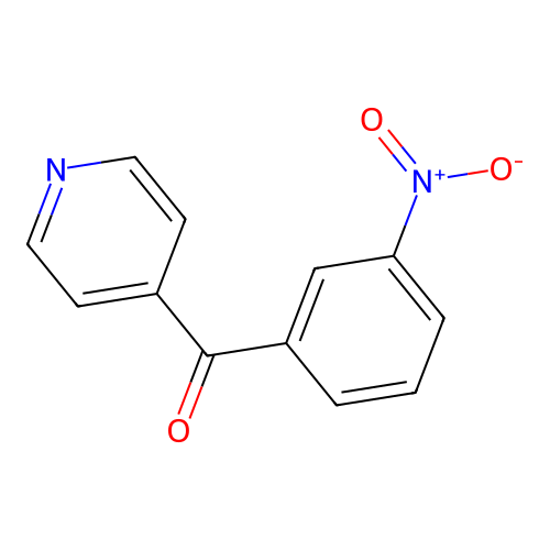 Methanone, (3-nitrophenyl)-4-pyridinyl- structure