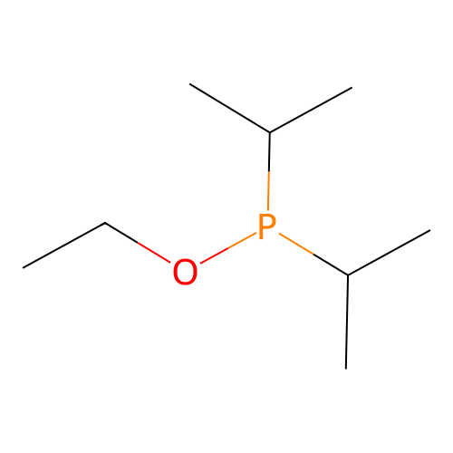 Phosphinous acid, bis(1-methylethyl)-, ethyl ester structure