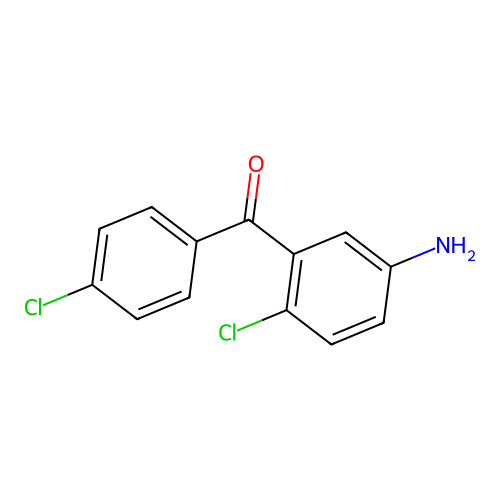Methanone, (5-amino-2-chlorophenyl)(4-chlorophenyl)- structure