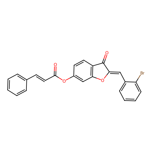 C24H15BrO4 structure