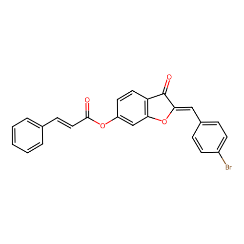 C24H15BrO4 structure