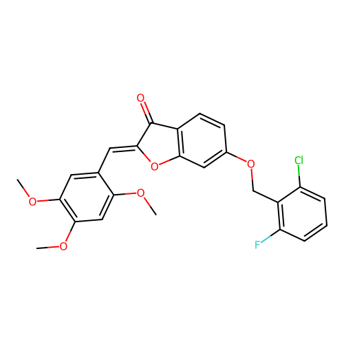 C25H20ClFO6 structure