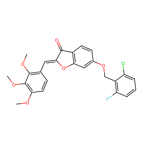C25H20ClFO6 structure