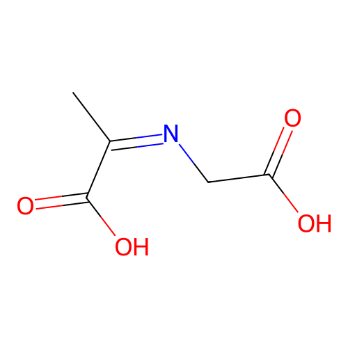 2-(Carboxymethylimino)propanoic acid structure