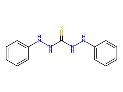Carbonothioic dihydrazide, 2,2'-diphenyl- structure