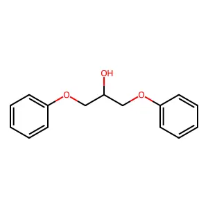 1,3-Diphenoxy-2-propanol structure