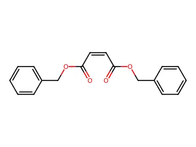 Dibenzyl but-2-enedioate structure