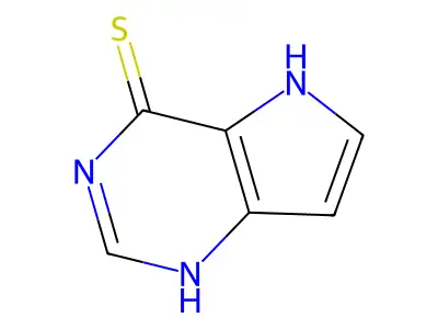 1,5-Dihydropyrrolo[3,2-d]pyrimidine-4-thione structure