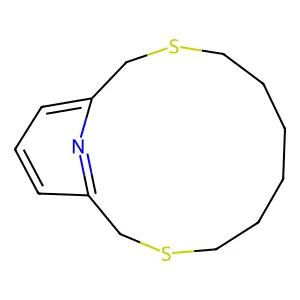 3,10-Dithia-16-azabicyclo[10.3.1]hexadeca-1(16),12,14-triene structure