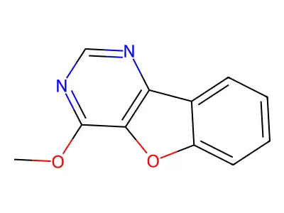 4-Methoxybenzofuro[3,2-d]pyrimidine structure