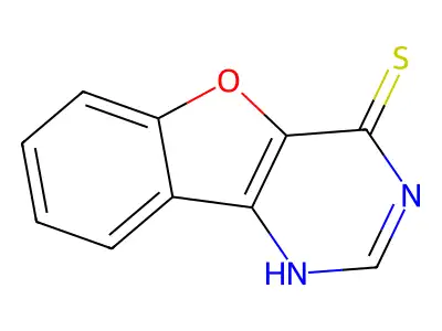 [1]Benzofuro[3,2-d]pyrimidine-4(3H)-thione structure